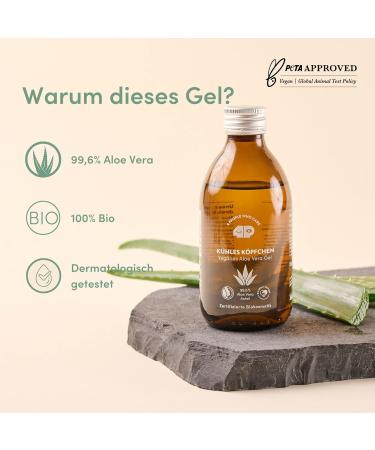 Buy 4PEOPLEWHOCARE Aloe Vera Gel 99.6% - Vegan Natural After Sun Care for Face Hair & Body (250ml) - Certified Cosmetics - Buy Online on GoSupps.com