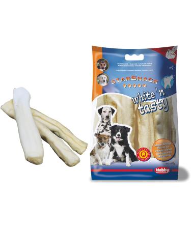 Buy Nobby White'n Tasty Chew Rolls - 15 cm 100 g 5 pcs | International Shipping Available - Buy Online on GoSupps.com