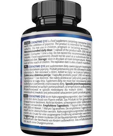 Buy Apollo's Hegemony Coenzyme Q10 200mg - 60 Vegan Capsules | Enhance Energy & Antioxidant Protection - International Shipping Available - Buy Online on GoSupps.com