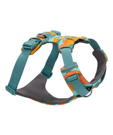 Luffwear front Range dog harness reflective yating adjustable comfortable padded everyday dishes for walks and dog races 2 linen fortifications and Spring Mountains XS XS Spring Mountains