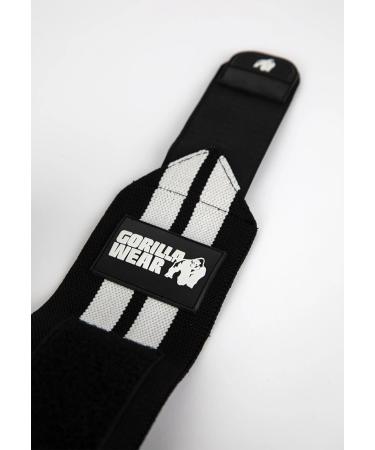 GORILLA WEAR Elbow Wraps - Black/White 150cm | Premium Quality & International Shipping - Buy Online on GoSupps.com