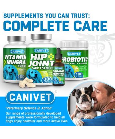 Dog Joint Care Supplements | 150 Chews with Green Lipped Mussel, Glucosamine & Chondroitin | Hemp Oil, MSM, Hyaluronic Acid, Manganese & Vitamins | Aids Stiff Joints | 1 Pot (150 Chews) - Buy Online on GoSupps.com