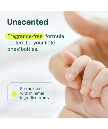 ATTITUDE Baby Washing up Liquid - EWG Verified, Vegan, Unscented - 700 mL - Buy Online on GoSupps.com