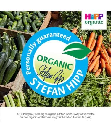 HiPP Organic Stage 1 From 4 Months Apple and Pear Pudding 6 x 125 g (Pack of 2 Total 12 Pots) - Buy Online on GoSupps.com