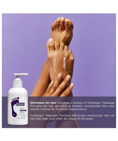Buy FOOTLOGIX Massage Formula Lotion 8.45 oz | Best International Shipping - Softens & Nourishes Feet - Buy Online on GoSupps.com