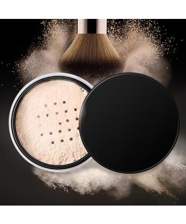 Verdant Touch Loose Setting Powder 12g Waterproof Face Powder for Makeup Oil Control Light Skin Color - Buy Online on GoSupps.com