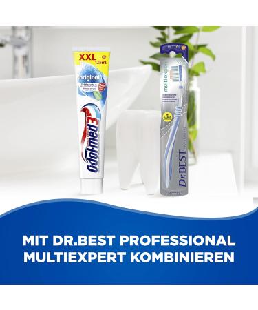 Odol-med 3 Toothpaste 125ml - 3in1 Protection for Strong Teeth Healthy Gums & Fresh Breath - Buy Online on GoSupps.com