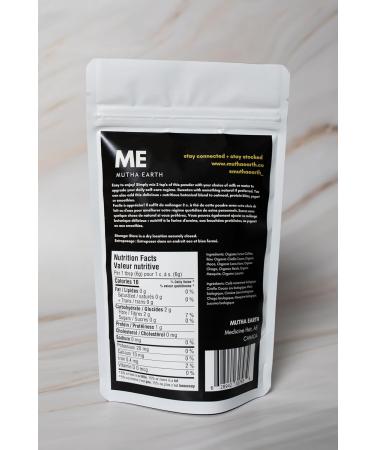 Mutha Earth Brew Babe Organic Mushroom Coffee Blend - No Sugar Enhances Focus & Great Energy Booster with Lion s Mane Chaga & Reishi Mushrooms | Hot or Iced Delicious & Nutritious Coffee Mix (150g) - Buy Online on GoSupps.com