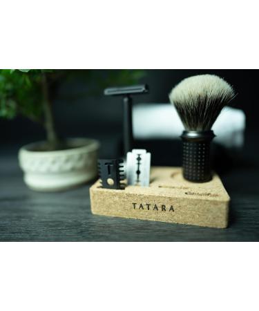 Tatara Double Razor Blades for Men - 5 Pack Swedish Stainless Steel for Smooth Irritation-Free Shaving - Universal Safety Razor Blades for All Hair Types - Buy Online on GoSupps.com
