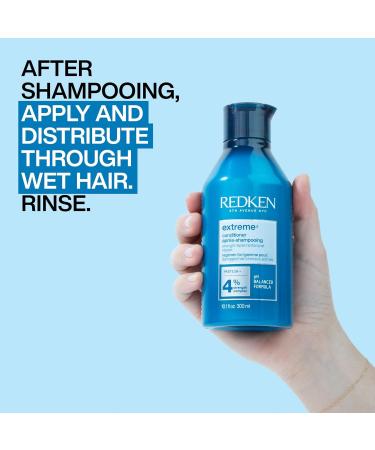 REDKEN Extreme Conditioner 1 x 300 ml & Redken Extreme Shampoo 300ml - Buy Online on GoSupps.com