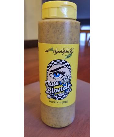 De'lightfully True Blonde SKA Honey Mustard 9oz - Premium Blonde Mustard for Gourmet Tastes - Buy Online on GoSupps.com