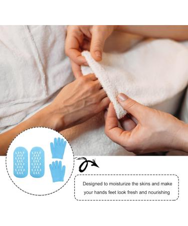 FRCOLOR Gloves Spa Gel Socks Moisture Socks Spa Socks Gel Socks for Moisturizing Hand - Buy Online on GoSupps.com