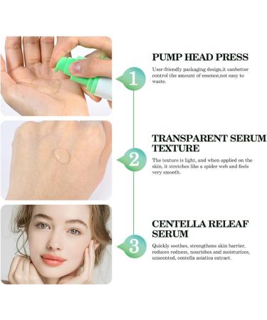 Centella Asiatica Hydrating Serum - Centella Face Serum - Face Serum for Women - Hyaluronic Acid Serum for Face - Calming & Soothing Serum Face - Buy Online on GoSupps.com