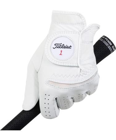 Shop Titleist Perma Men's Gloves - Soft White Left Hand XL | International Shipping Available - Buy Online on GoSupps.com