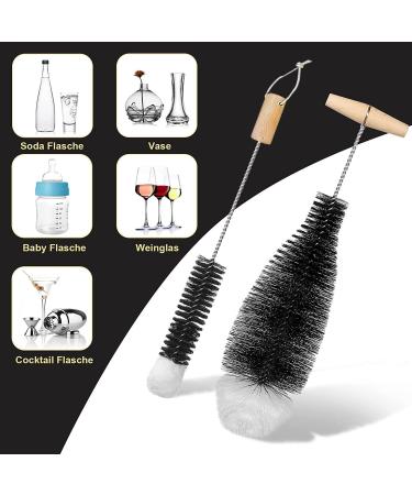 CAM2 Sponge Cleaning Brush Non Marking Cleaning Bottle Cleaner for 0.6 litre Glass Bottle Baby Food Bottle Soda Bottle Water Bottle Crystal Bottle Soda Bottle - Buy Online on GoSupps.com