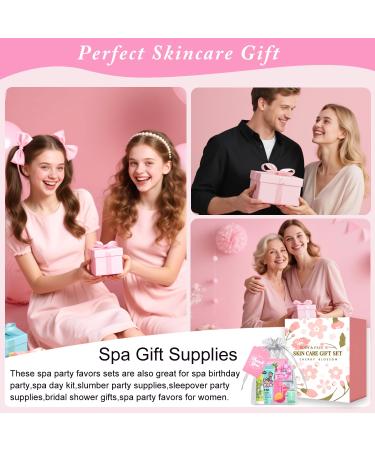 55PCS Spa Skincare Set for Kids Spa Party Favors Supplies For Teens 10-12 Galentines Gifts Valentines Day Gift Small Gifts Bulk Gift For Girls Ages 8-12 55Pcs-Pink - Buy Online on GoSupps.com
