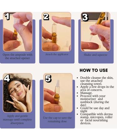 Vitamin C Serum Ampoules - 20% Pure Vitamin C for Skin Brightening & Dark Spot Correction | Anti-Aging Serum | Made in Spain 10 x 5 ml - Buy Online on GoSupps.com