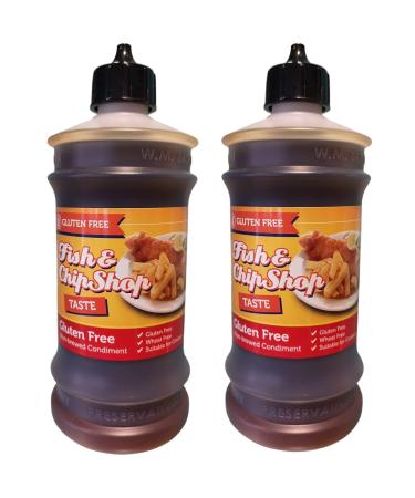 Traditional Chip Shop Taste Gluten Free Chippy Non-Brewed Condiment (Malt Vinegar Flavour) 315ml (2 Pack Bundle) - Buy Online on GoSupps.com
