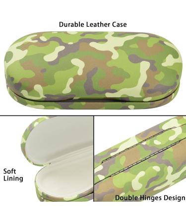 Shop MUF 2-in-1 Camouflage Contact Lens & Glasses Case - Double-Sided Leak-Proof Portable Travel Set with Tweezers & Solution Bottle - Buy Online on GoSupps.com
