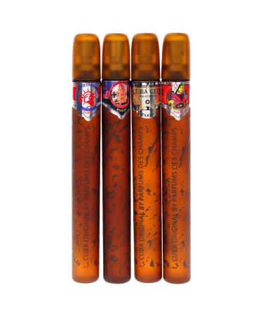 Cuba Cuba City Women 1.17oz Hollywood 1.17oz Vegas 1.17oz Miami 1.17oz New York 4 Pc Gift Set (I0075457) - Buy Online on GoSupps.com