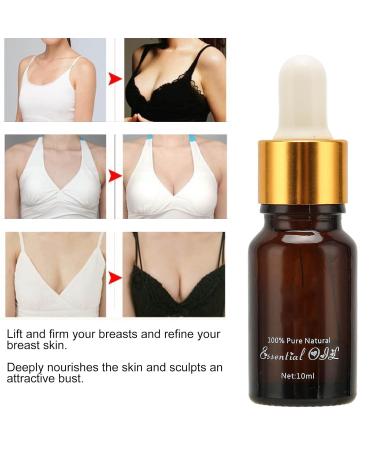 Essential Oil for Breast Massage - 10ml Plant Extract | Deeply Penetrating Tightening Serum for Women - Buy Online on GoSupps.com