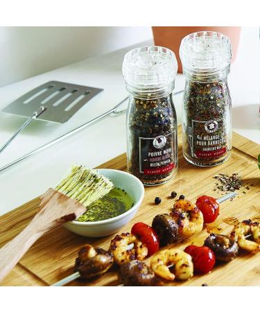 Albert Menes AM Precious Peppers Black Kampot Pepper Mill 50g - Buy Online on GoSupps.com