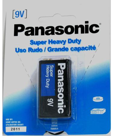 Panasonic 9V-1 Heavy Duty Battery 1-Pack S-006PNPA/1B