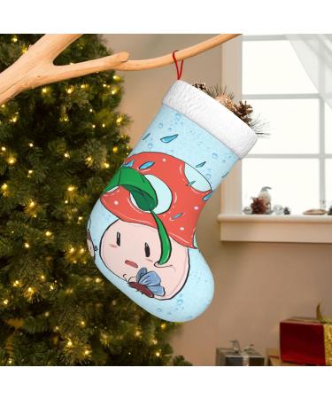 YYHHAOFA Sunflower Seeds and Mushroom Christmas Decorative Stockings : Soft Light and Tactile Suitable for Christmas Halloween - Buy Online on GoSupps.com
