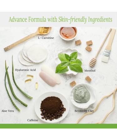 Brazilian Belle Detox Clay Body Wraps for Women - 30 Minute Formula with Bentonite Clay - 8oz (Pack of 3) - Buy Online on GoSupps.com