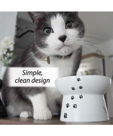 Necoichi Raised Cat Food Bowl - Backflow Prevention, Stress-Free Design, Dishwasher & Microwave Safe - Japan's No.1 Seller - Buy Online on GoSupps.com