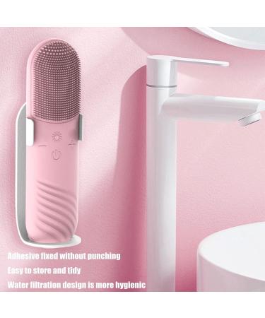 Silicone Facial Cleansing Device Electric Facial Washing Brush Blackhead Cleaner Temperature Sensing Importer Portable Massager Blue (Blue) - Buy Online on GoSupps.com