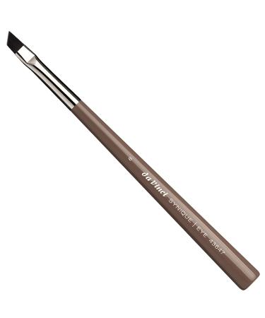 Da Vinci EYELINER BRUSH - EYEBROW BRUSH vegan synthetic fiber handmade in Germany 1 piece SYNIQUE size 8