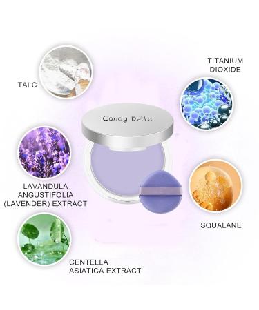 Buy Lavender Matte Setting Powder | Jelly Matte Powder Compact for Flawless Long-Lasting Makeup - International Shipping Available - Buy Online on GoSupps.com