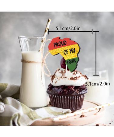 18pcs Colorful Glitter Graduation Dessert Cupcake Topper Congrats Grad 2024 Proud of My Roots Theme Decorations High School College Graduation Party Decor Supplies - Buy Online on GoSupps.com