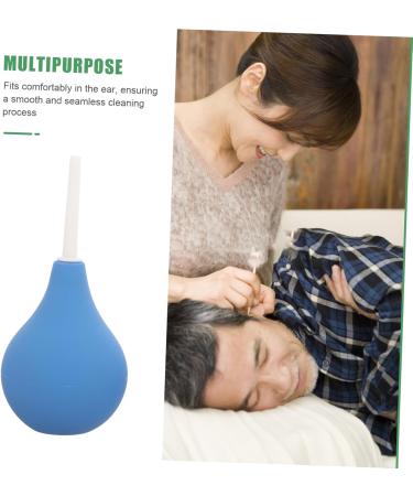 OHPHCALL 2pcs Portable Ear Cleaning Bulbs Gentle Ear Wash Squeeze Balls for Safe Wax Removal Anti-Skid Handle for Adults Deep Cleaning Experience - Buy Online on GoSupps.com