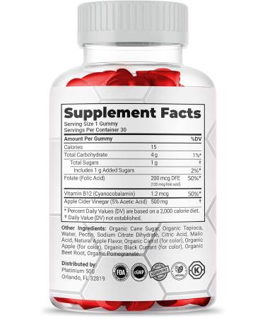 Gold Nutra (1 Pack) Simpli Health ACV Keto Gummies Maximum Strength - Buy Online on GoSupps.com