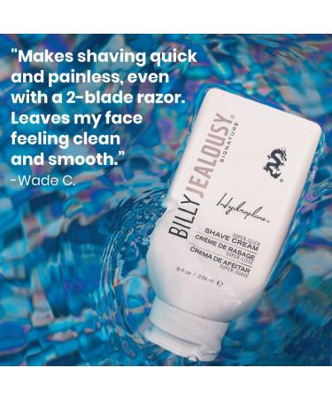Billy Jealousy Hydroplane Shave Cream 8 fl oz - Super-Slick for a Smooth Shave - Buy Online on GoSupps.com