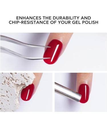 Bluesky No Wipe Tempered Top Coat 10ml Extra Strong Hardest Wearing Clear Gel Nail Polish Top Coat for 21 Day Manicure Requires Curing Under LED UV Nail Lamp - Buy Online on GoSupps.com