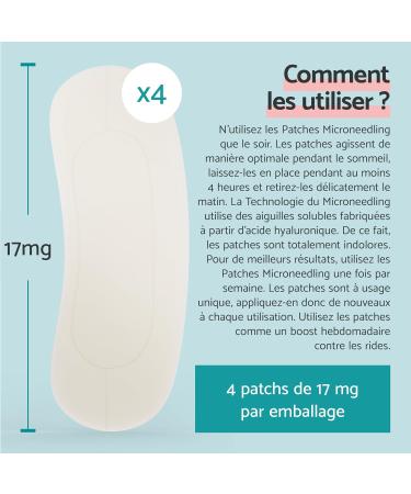 Remescar Microneedling Patches 17mg x 4 - Results in 2 weeks - Firms and plumps skin - Anti-aging with self-dissolving microneedles - Single-use microneedle strips - Buy Online on GoSupps.com