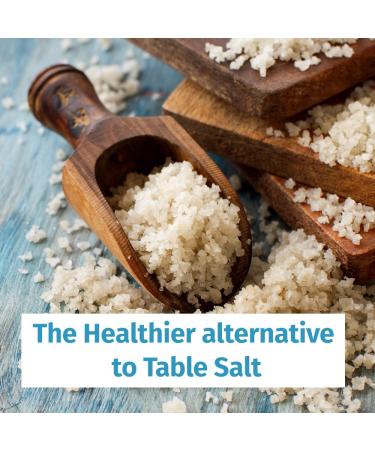 Easy Vibes - Celtic Salt - Breton Grey Sea Salt (900g) - Coarse Salt | Unrefined | Natural | Preservative Free - Buy Online on GoSupps.com
