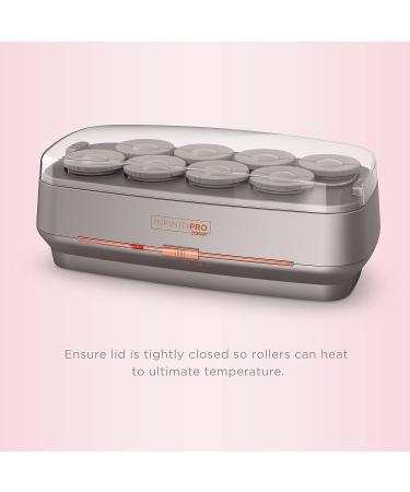 INFINITIPRO BY CONAIR Hot Roller Set - 8 Jumbo Rollers with Ionic Generator - Buy Online on GoSupps.com