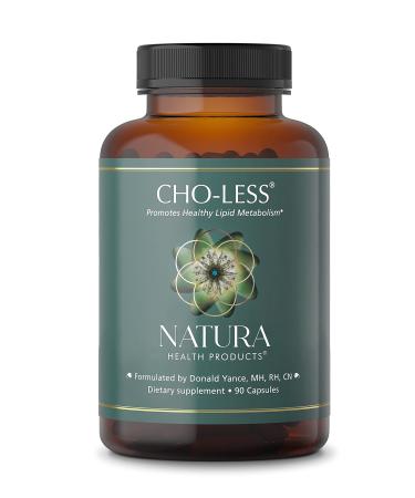 Natura Health Products - Cho-Less Cholesterol Support Supplement - with Red Yeast Rice, Niacin, and Beta-Sitosterol for Healthy Cholesterol, Circulation, and Cardiovascular Function - 90 Capsules - Buy Online on GoSupps.com