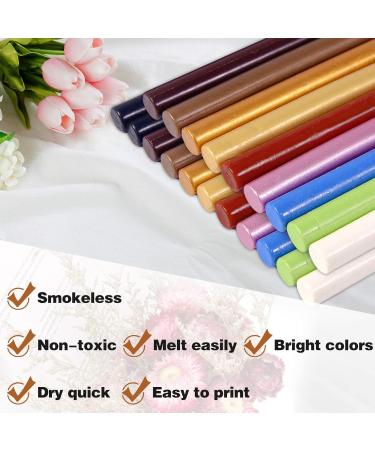 20 PCS Sealing Wax Sticks for Wax Seal Stamp Wedding Invitations Wedding Favors Manuscripts Envelopes Sealing Wine Cosmetics Packaging Party Invitations DIY Projects or Celebration Events (10 Colors) - Buy Online on GoSupps.com