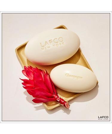 LAFCO NEW YORK Champagne Bar Soap - Ultra Hydrating with Ginger, Grapefruit & Raspberry Scents (4.5 oz) - Buy Online on GoSupps.com