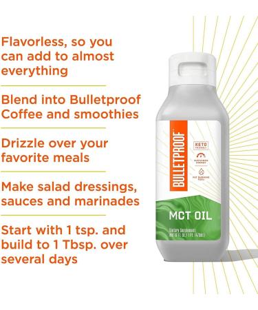 BulletProof MCT Oil 16 fl oz - Boost Energy & Cognitive Function - Buy Online on GoSupps.com