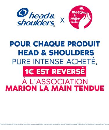 Head & Shoulders Pure Intense Apaisement Des D mangeaisons Shampooing Antipelliculaire - La Menthe Poivr e - Jusqu 100% Des Pellicules limin es - 250 ml - Buy Online on GoSupps.com