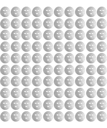 Face Mask Paper Film 100 Pieces DIY Disposable Face Mask Film for Moisture Retention Skin Care - Buy Online on GoSupps.com