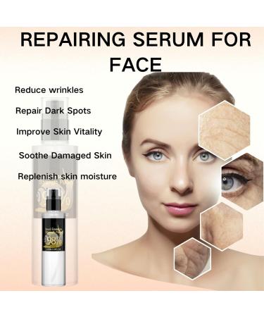 Snail Mucin Essence 98 Snail Mucin Snail Mucin Serum Snail Mucin 98% Power Repairing Essence Skin Repair Face Serum Hyaluronic Acid Essence with Snail Secretion Filtrate for Face Dull Skin - Buy Online on GoSupps.com
