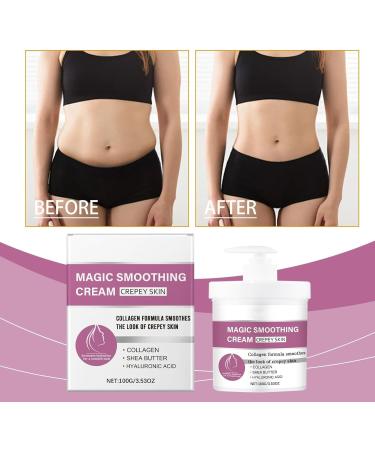  G n rique Crepey Skin Cream Cream for Crepey Skin Wrinkle Smoothing Hyaluronic Acid Hydrating Lotion Improves Elasticity Pumps Saggy for Body Neck Hands Face (1) - Buy Online on GoSupps.com