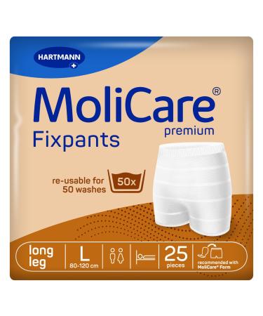 Molicare Premium Fixing Pants: Washable incontinence Fixing pants suitable for molicare shape and molicare premium shape L 8x25 pieces L 8x25 pieces